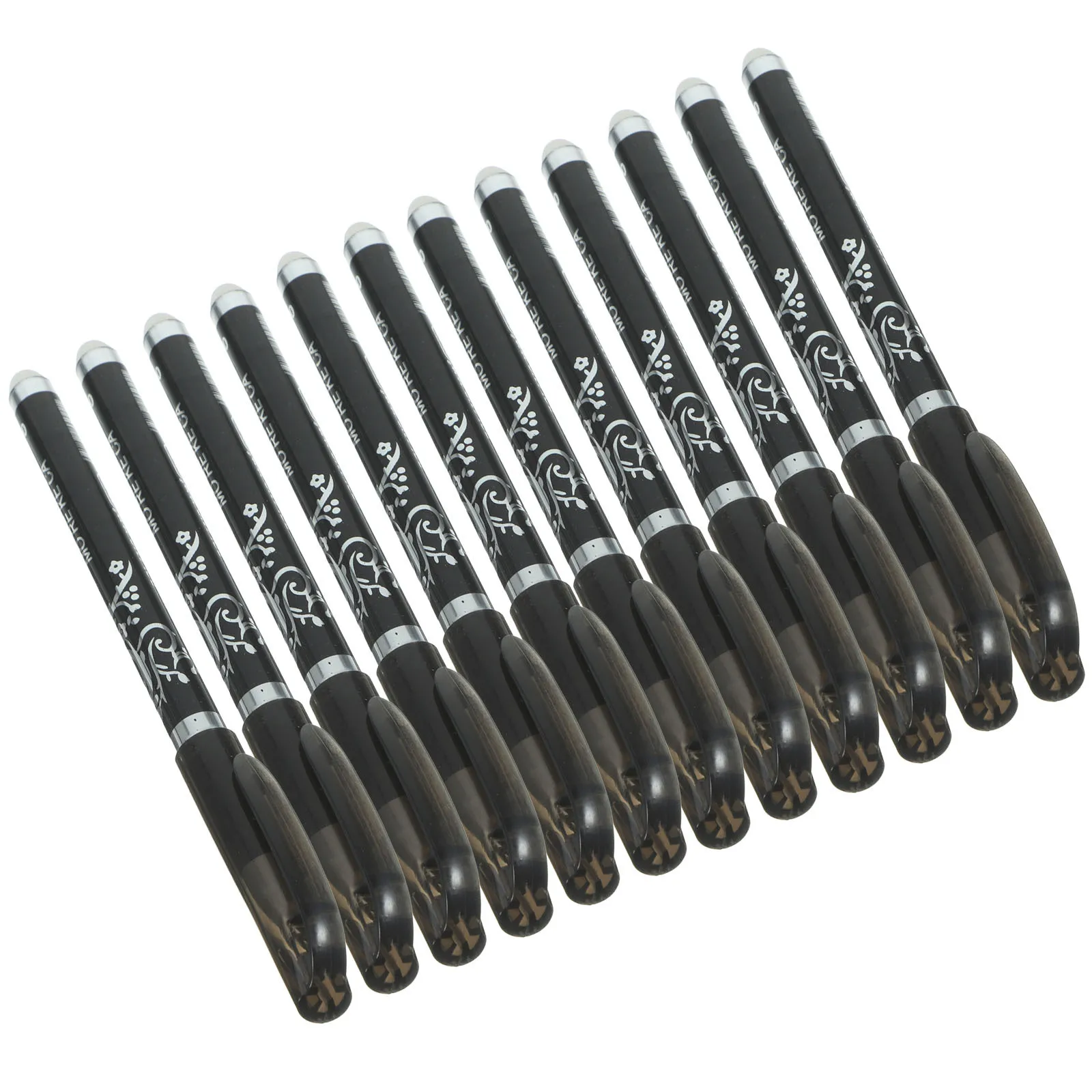 

12pcs Blue Erasable Pens 0.5Mm Fine Point For Writing School Office Scrapbooking Reusable Clean Erasing Pen 0.5Mm Pens