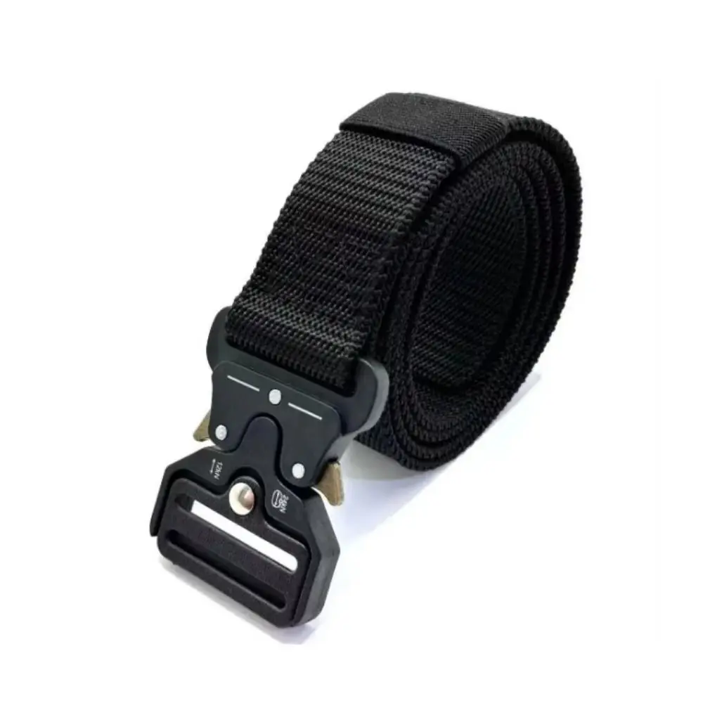 Adjustable Men's Waist Belt Breathable Wear-resistant Outdoor Belt Durable Oxford Multi-Function Belt Rock Climbing