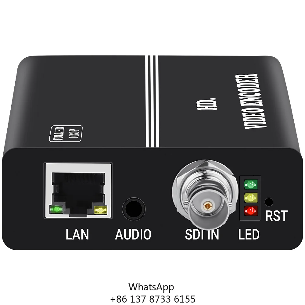 URay Mini H.264 SDI Video Encoder HD-SDI To IP Video Decoder IPTV Encoder Live Stream RTMP Encoder