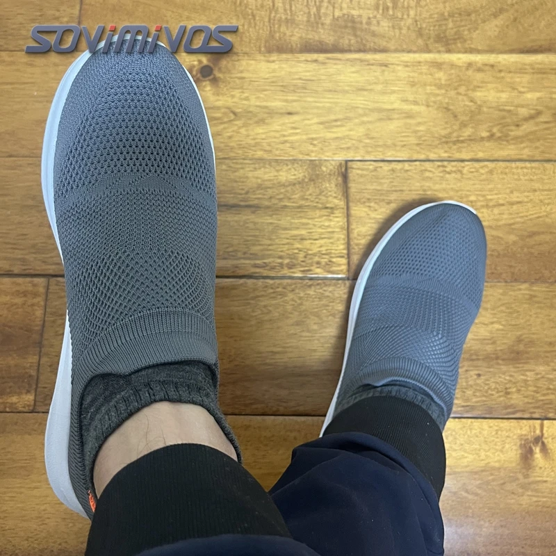 

Women's Breathable Knit Sneakers, Casual Lace Up Outdoor Shoes, Lightweight Mesh Low Top Shoes