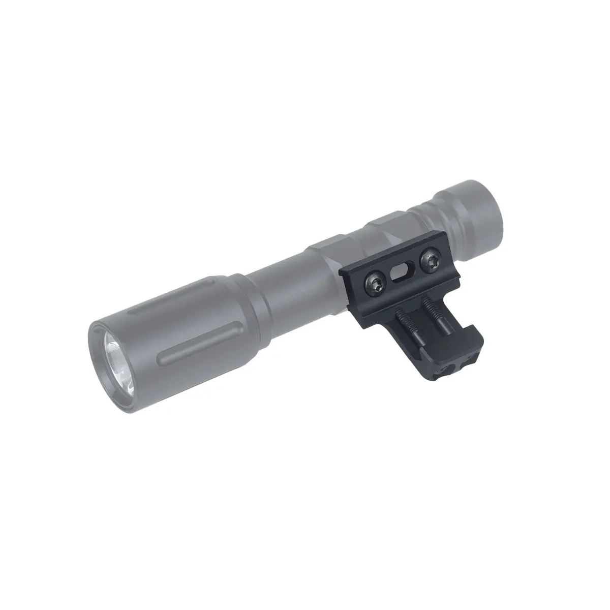 Dudukan Offset Taktis VG 6 Adaptif 20Mm Dudukan Rel Picatinny Sisi 45 Derajat untuk Aksesori Berburu Lampu Pramuka Modlit Api Murni