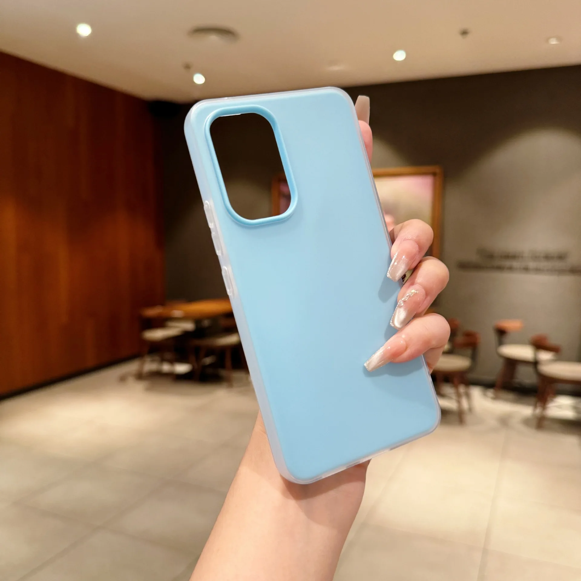 Für Glory 400pro Zwei-in-Eins-Jelly-Handyhülle, einfarbiges TPU X6C. – Detail 7
