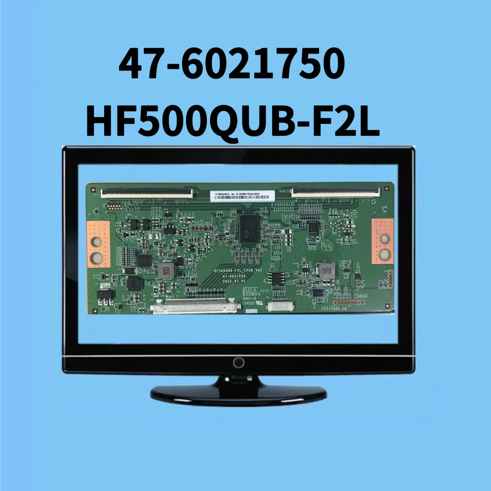 

Новая оригинальная материнская плата BOE HF500QUBF2L 47-6021750 HF500QUB-F2L 4K