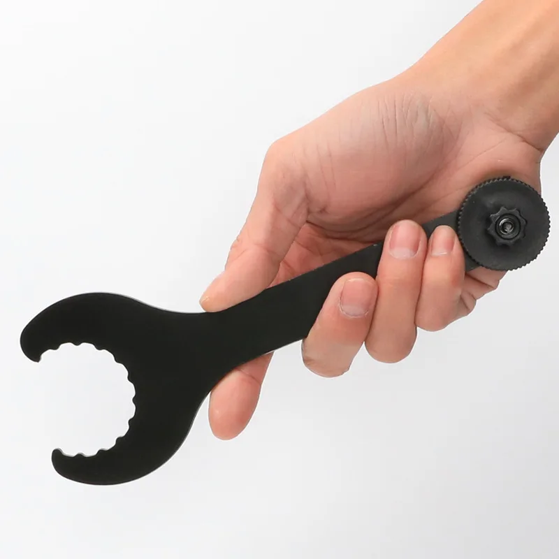 Bicycle Aluminum Alloy Axle BB Spanner DUB Multi-functional Integrated Toothed Disc Disassembly and Installation Tool