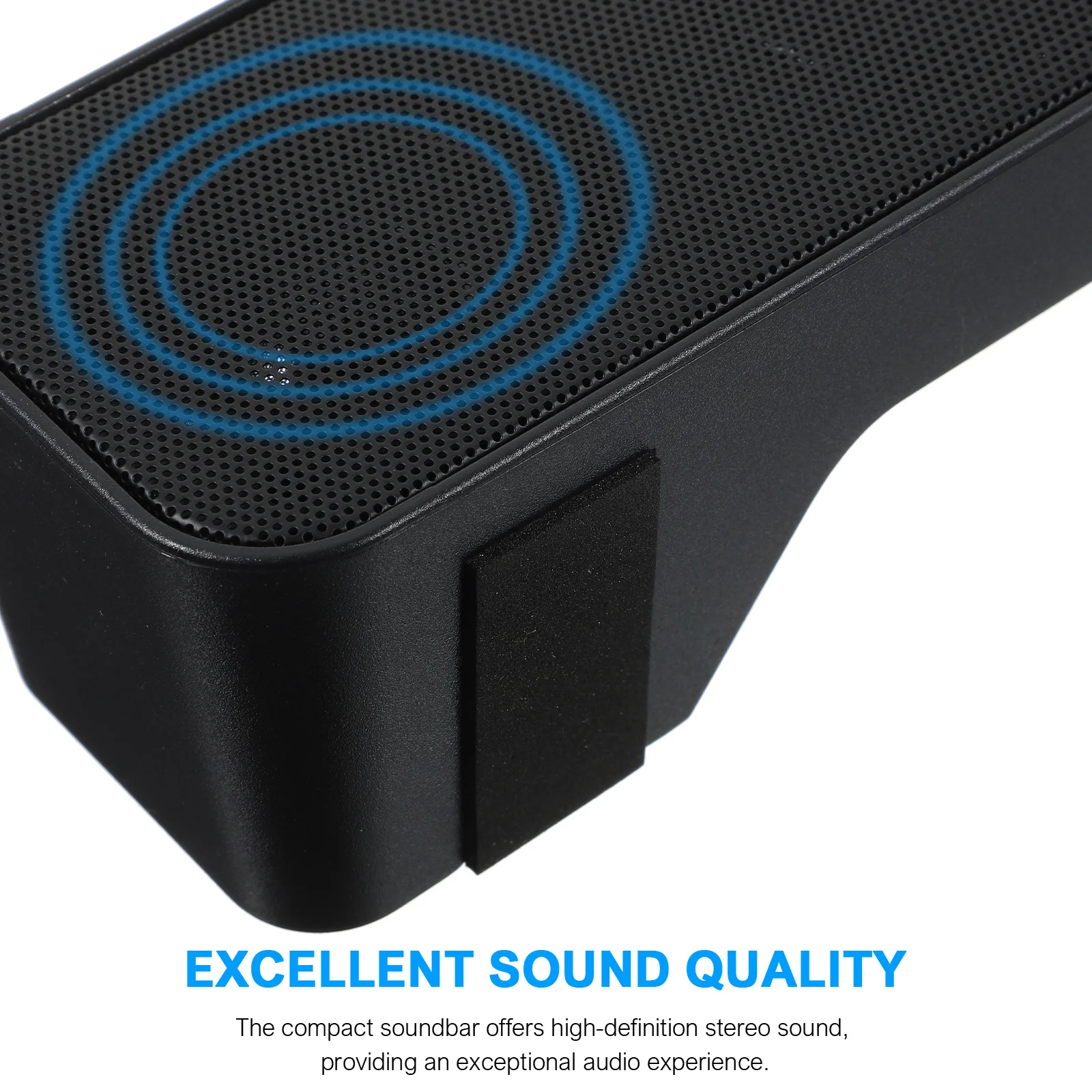

Portable Speaker Wireless 5.0 Soundbar Built-In Stereo Bass Box For Computer Movie Music Loudspeaker