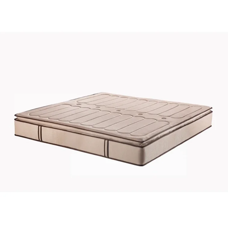 

China Factory Luxury Hotel Latex Memory Foam King Size Pocketed Spring Mattress Breathable Air Mesh Fabric Mattress