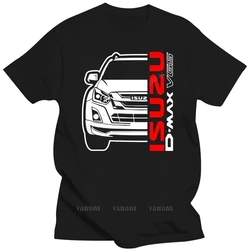 Cotton teeshirt man fashion t shirts Isuzu D-Max VG5 Front Shirt Size S - 3XL (Asia Size) male o-neck short sleeve casual tops