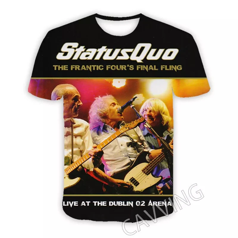 الحالة كو روك الجرافيك تي شيرت ثلاثية الأبعاد طباعة الرجال النساء الهيب هوب الاتجاه تي شيرتات قصيرة الاكمام المتضخم الشارع الشهير Harajuku المحملة Y2k #6