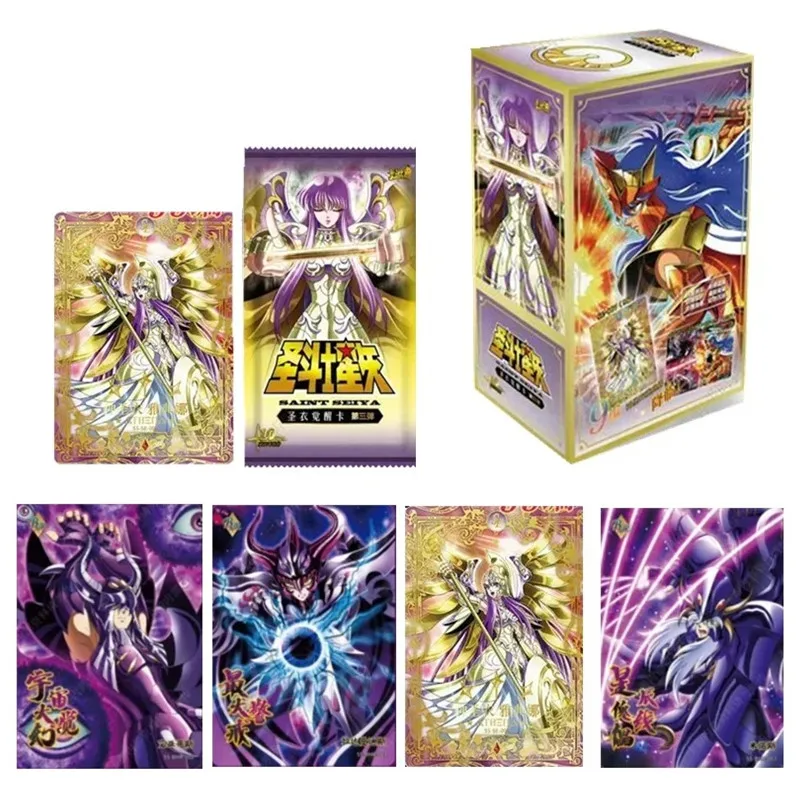KAYOU Anime Character Saint Seiya Saint Cloth Awakening Card Vol.03 PR BP SE Rare Comic Collection Card Children's Toy Gift