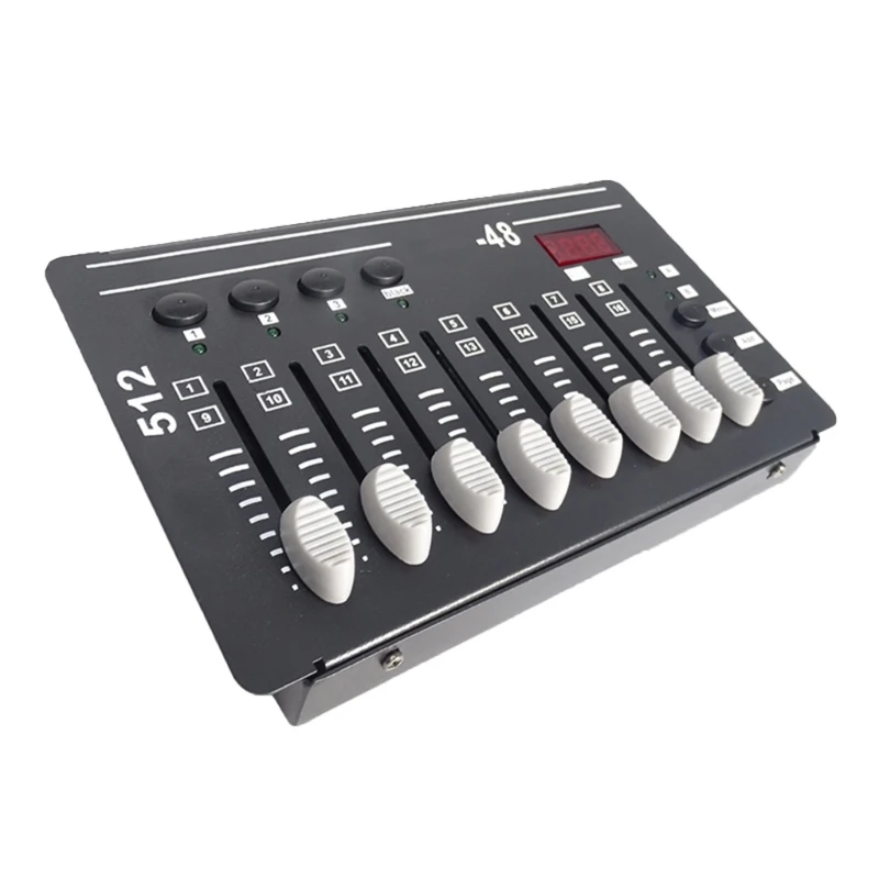 Miniature DMX512 وحدة تحكم 3Pin 2W منخفضة الطاقة لتأثيرات الإضاءة الديناميكية في الأطراف والعروض K1KF