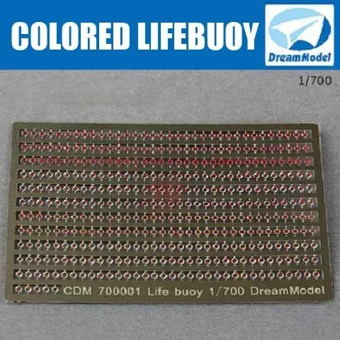 Dream Model CDM700001color lifebuoy etching sheet 1/700 1/350 Scale
