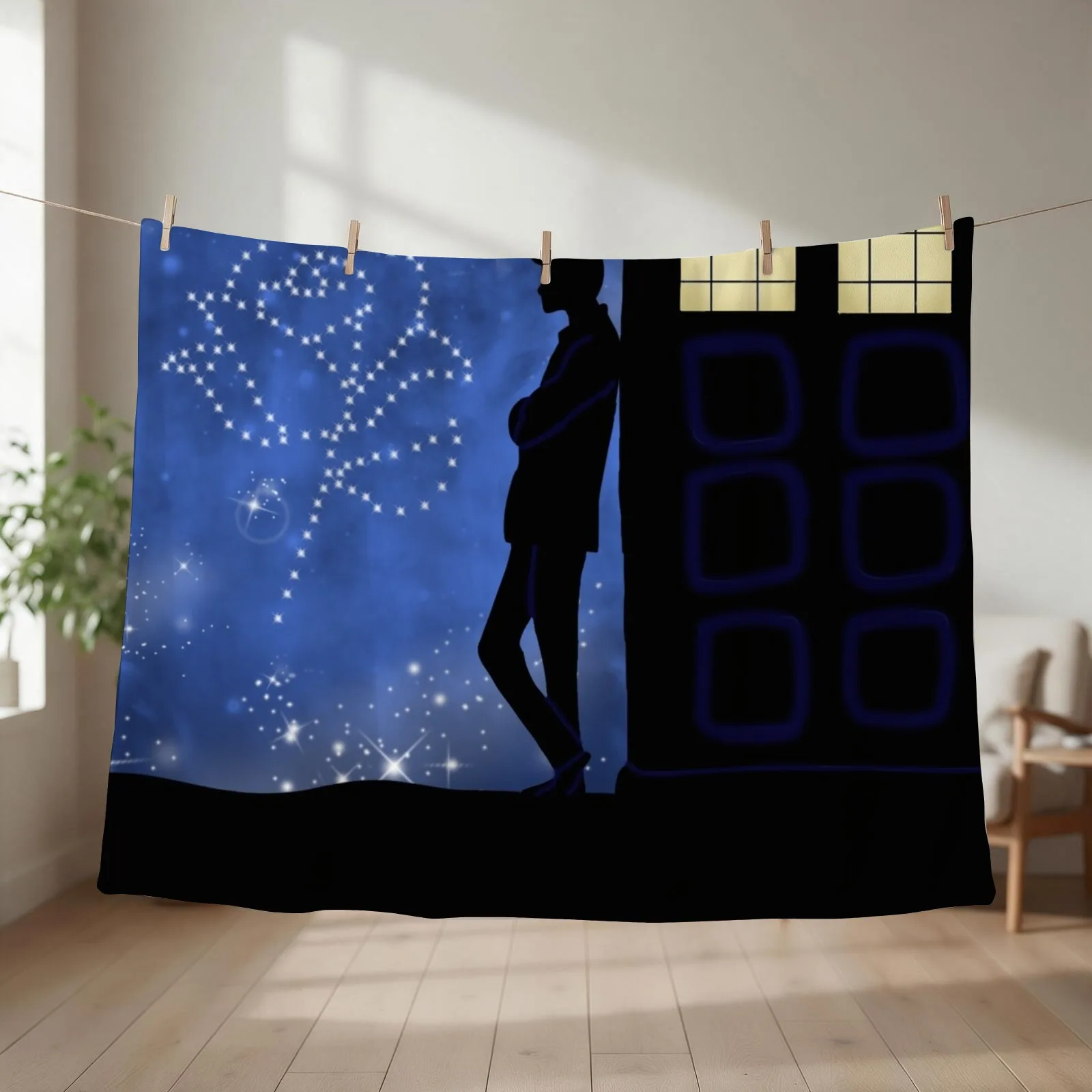 Thinking of Rose Throw Blanket couch cozy soft plush fuzzy picnic outdoor blanket