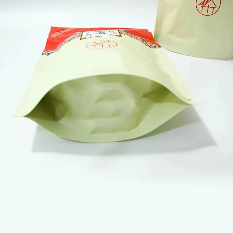 Chinese Black Tea Recyclable Sealed Packaging Bag 250g Jinjunmei Tea Bag Zipper Bag China Jin Jun Mei Self Sealing Bag