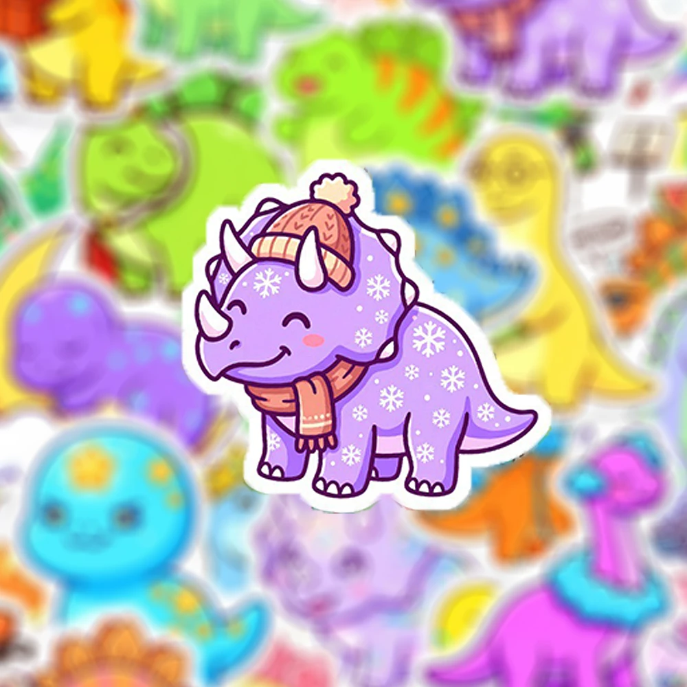 Diy Q - 10/30/50 Stück Kawaii Q Version Dinosaurier
