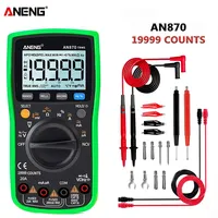 ANENG AN870  Digital Multimeter 19999 Counts Profissional Transistor Electrical Tester 600v Multi Volt Esrmeter Lead Set