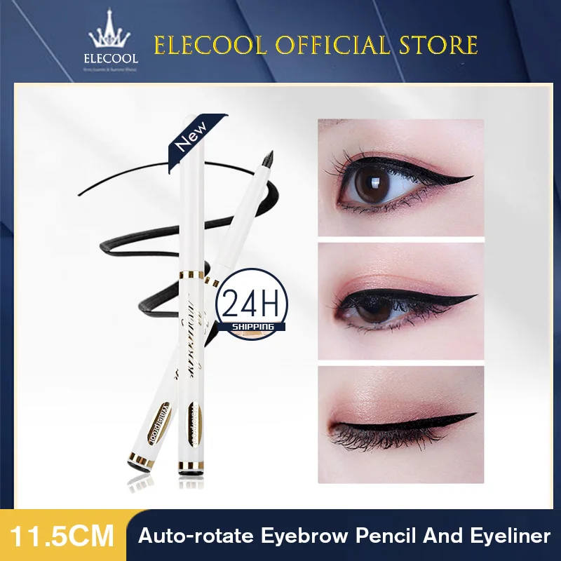 Waterproof Black Liquid Eyeliner Pen Sweatproof Lasting Easy Wear Eye Liner Pencil Lady Cosmetics Make Up Eye Marker Tool TSLM2