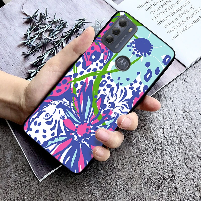 

Summer Animal Fish Flower Phone Case For Motorola G85 G55 G05 G14 G75 G31 G50 G10 G20 G30 G60 G13 G32 G84 G54 G53 G72 G24 Power