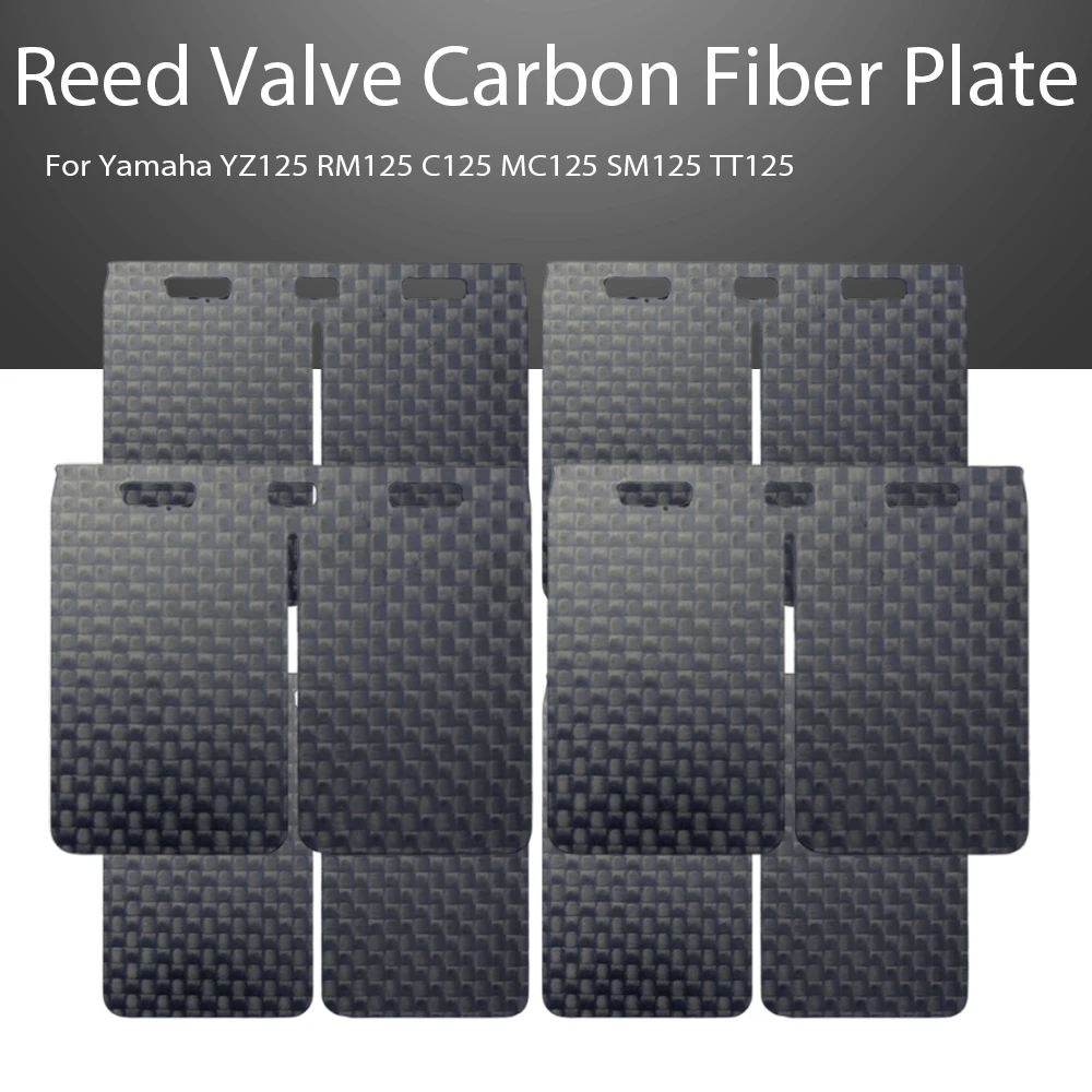 

Carbon Fiber Plate 3P602H Replacement Reed valve For V Force 3 V302A V302B For Yamaha YZ125 RM125 C125 MC125 SM125 TT125
