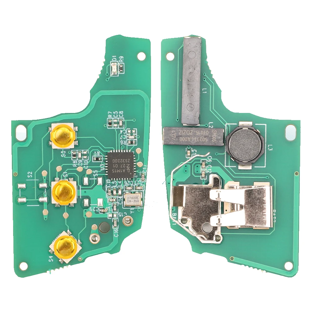 DH سيارة مفتاح بعيد 433MHz MQB48Chip لشركة فولكس فاجن مقعد جولف 7 MK7 تيجوان توران بولو لسكودا اوكتافيا A7 5G6959752AB/BB 6V0959752D #2