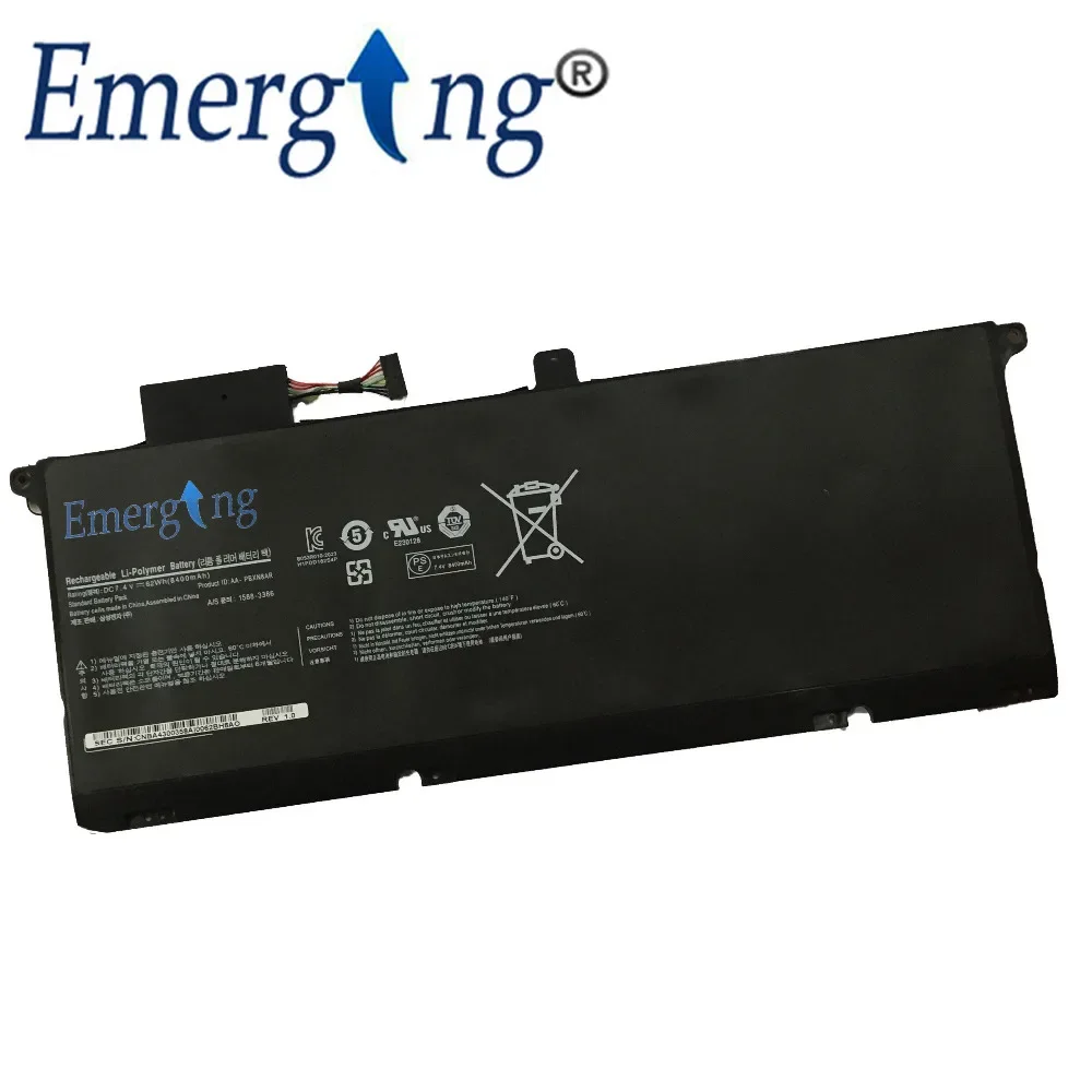 7.4V 62Wh New Laptop Battery AA-PBXN8AR For Samsung 900X4D NP900X4C NP900X4B NP900X4C-A01 A02 900X4B-A01DE A03  PBXN8AR