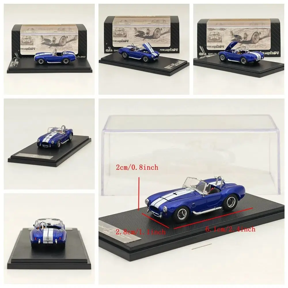 Fine Works 1/64 Per SHELBY COBRA 427S/C Diecast Model Car In Miniatura Collezione Limitata Modelli di Veicoli Giocattolo