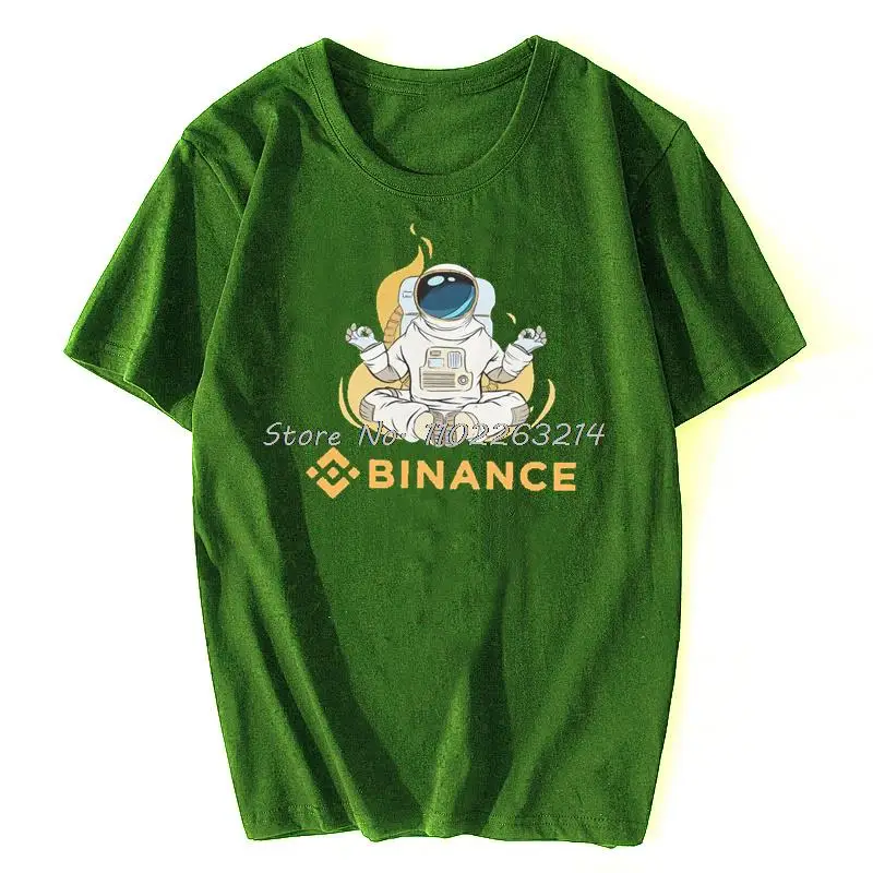الجدة التي شيرت Binance BNB Crypto TRX عملة Crytopcurrency الرجال Harajuku الصيف القطن تي شيرت المتضخم الشارع الشهير #2