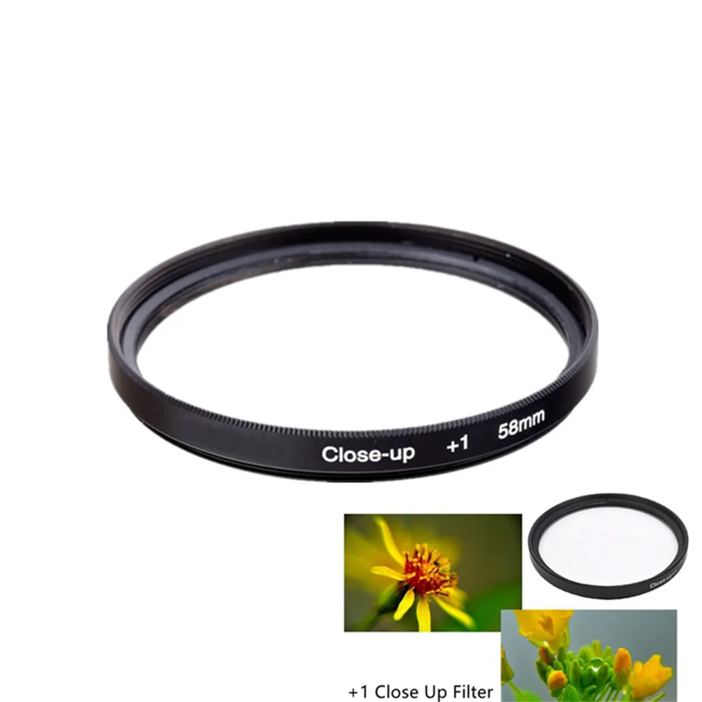 Macro Filter 37/40.5/43/46/49/52/55/58/62/67/72/77/82mm Close Up 2/4/8 Lens Filtor For Canon Nikon Sony Camera DSLR Accessories