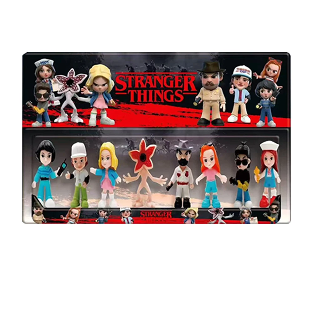 NEW many Styles Stranger Figure Eleven Dustin Barb Steve Demogorgon Action Fiqures Toy Birthday Gift Toy THINGS ﻿