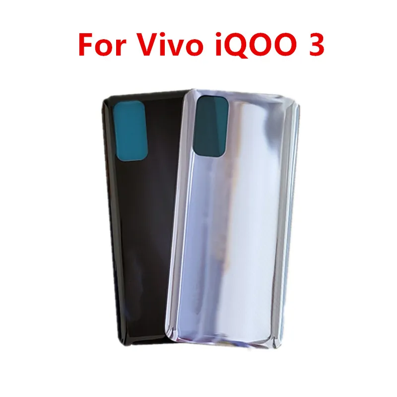 

iQOO3 Housing For Vivo iQOO 3 5G 6.44" Glass Battery Cover Back Door Phone Repair Replace Rear Case