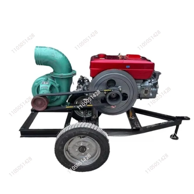 

6 inch large flow diesel irrigation agricultural water pump