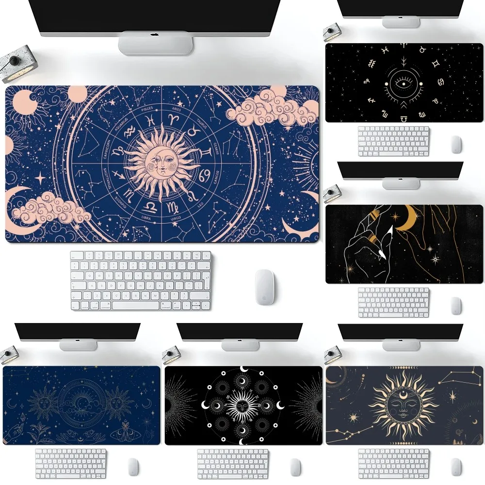 Art C-Celestial Hands Print Mousepad Computer Laptop Gamer Pad PC Gaming Accessories Desk Mats