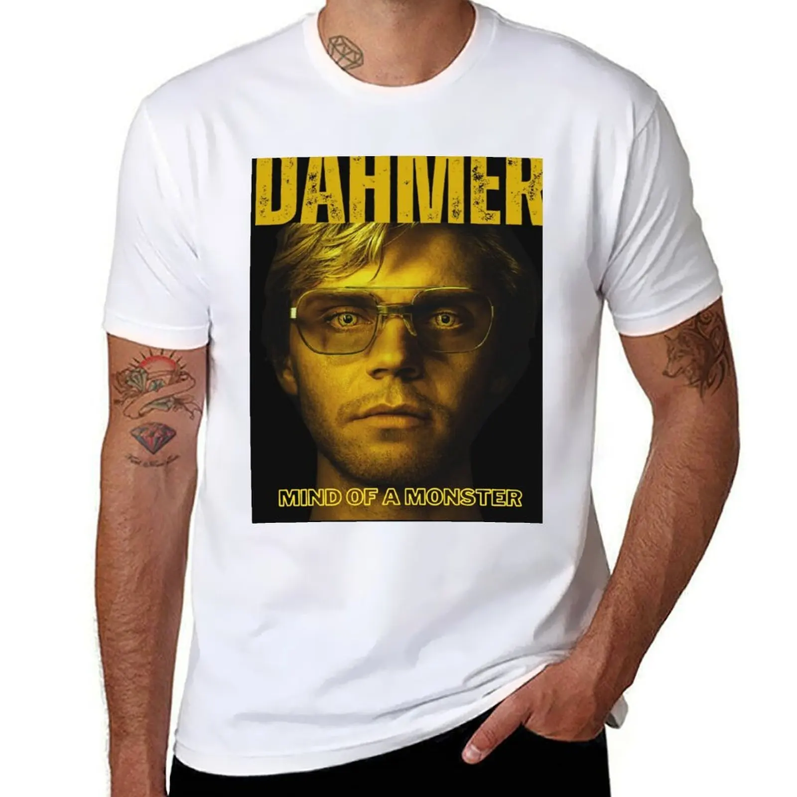 

Jeffrey Dahmer monstre - Top T-Shirt t shirts for man cotton funny graphic t shirts for man T-Shirt