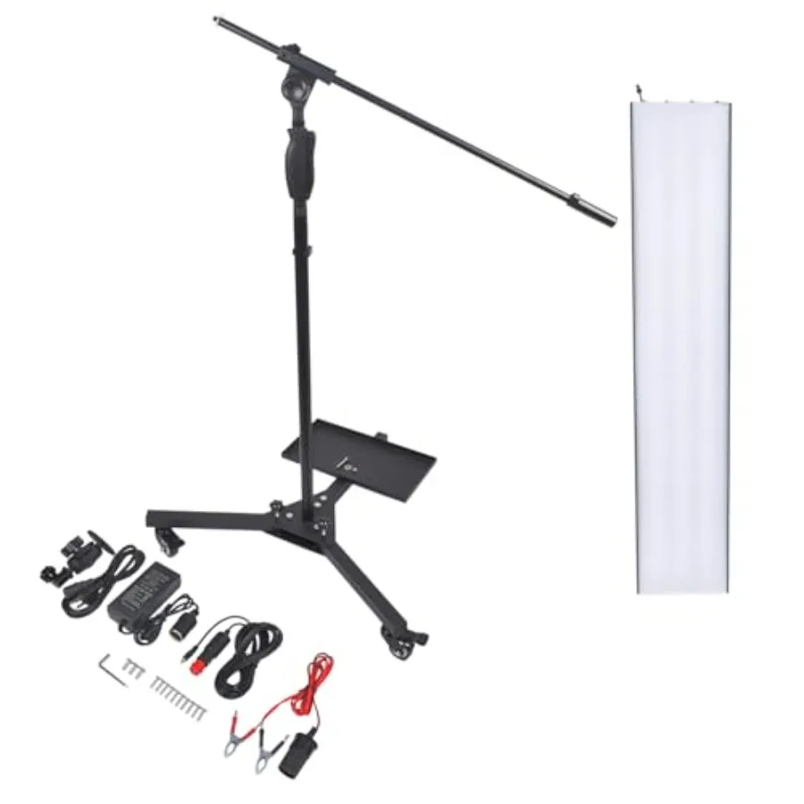 ไฟสะท้อนแสงสำหรับซ่อมรอยบุบแบบไม่ทำสี พร้อมแถบไฟ LED ขนาด 92x18 ซม. สำหรับการซ่อมรอยบุบอย่างแม่นยำ