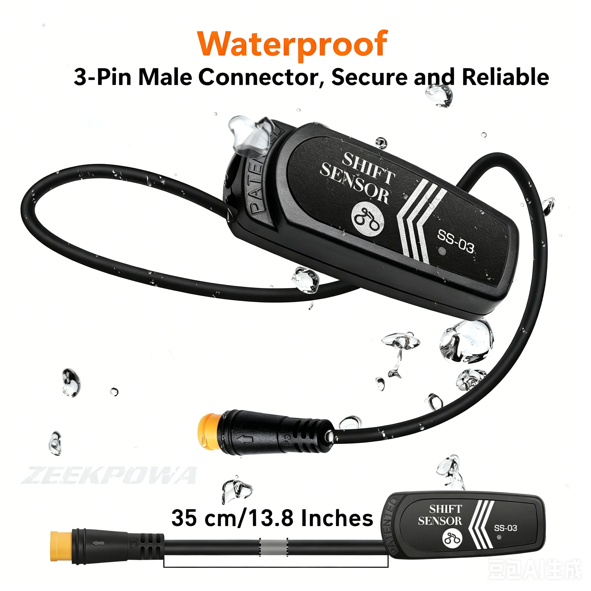AliExpress BAFANG Bafang Gear Shift Sensor for BBS01B BBS02B BBSHD Mid Drive Motor Brake Cable 3 Pin Waterproof E-bike Gear Sensor Power Cut Off