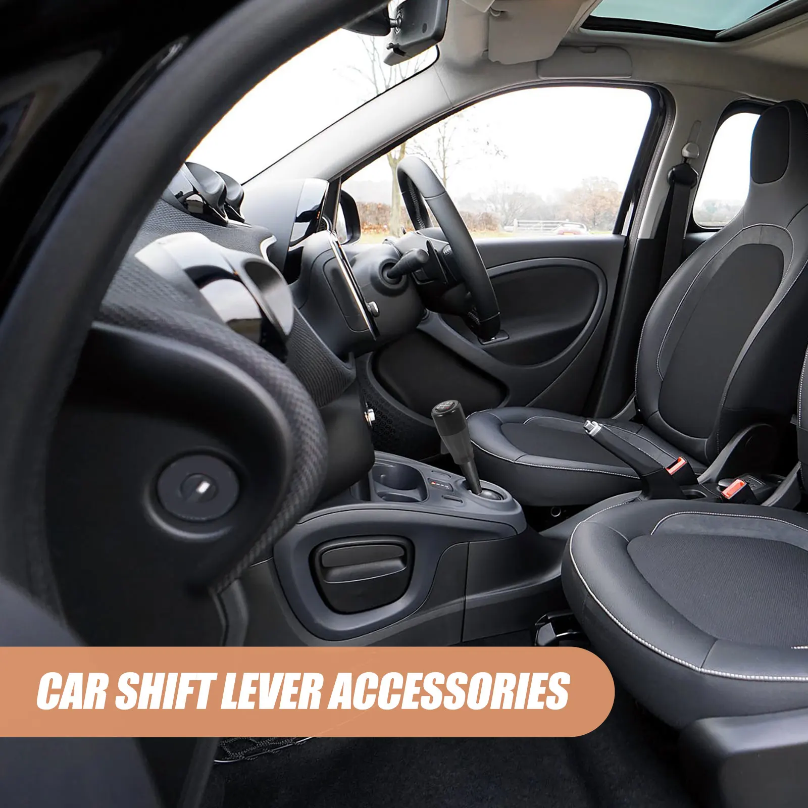 

Universal 5-Speed Manual Gear Shift Knob Aluminum Alloy Shifter for Smooth Driving Experience Car Interior Upgrade Stick Shift