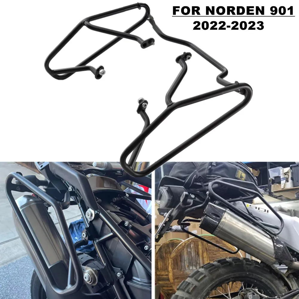 For Husqvarna Norden 901 norden901 NORDEN 901 2022 2023 2024 Motorcycle Luggage Rack Travel Bag Holder Side bag holder