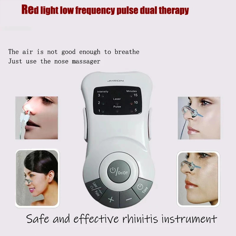 Лазерное устройство для лечения аллергии, ринита, синусита, массажа, ухода за носом, лечения ринита, аллергенное средство, низкая частота