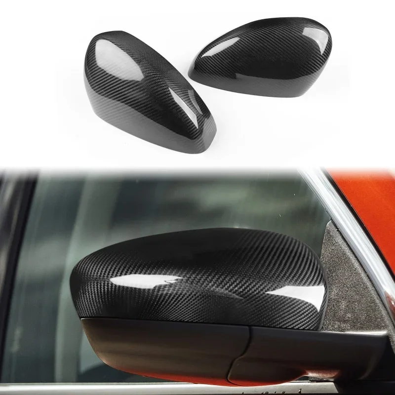 paste Style Carbon fiber Rearview mirror housing Shell cover For Ford USA edition Kuga ESCAPE 2020-2023