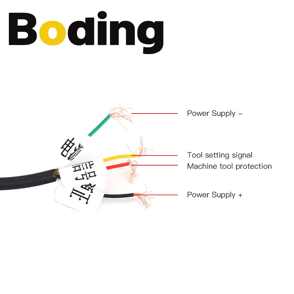 BODING CNC Z Axis Tool Sensor Precision Tool Setting Instrument High Precision Tool Setting Block CNC NC Tool Setting Accessorie