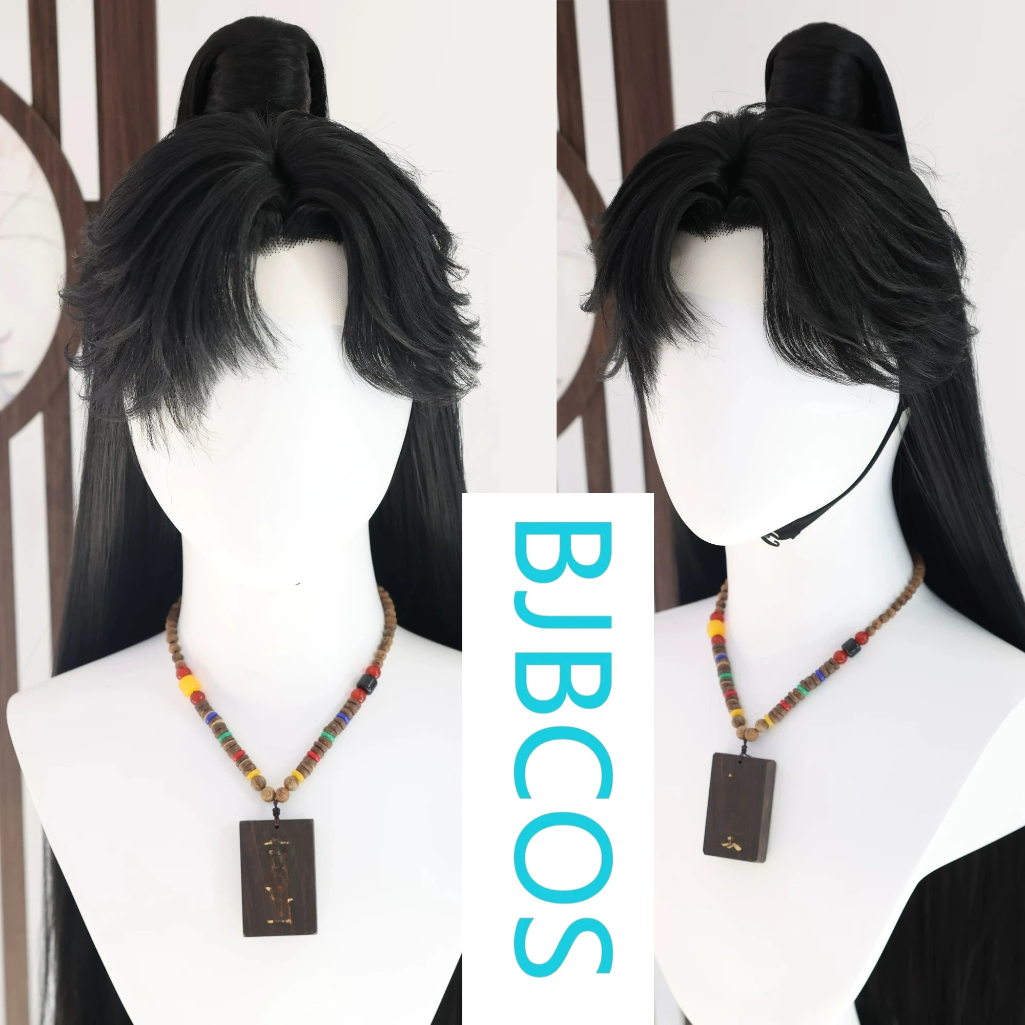 

[Styled Wig]Qingwanmo Ran Hanfu Ancient Style Young Lang Wanyong COS Lace Front Wig Hairy Girl Style Wig Set