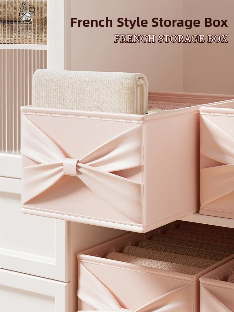 

Коробка для хранения сезонной одежды, органайзер для джинсов и брюк из ткани, инструмент для организации хранения в шкафу и дома