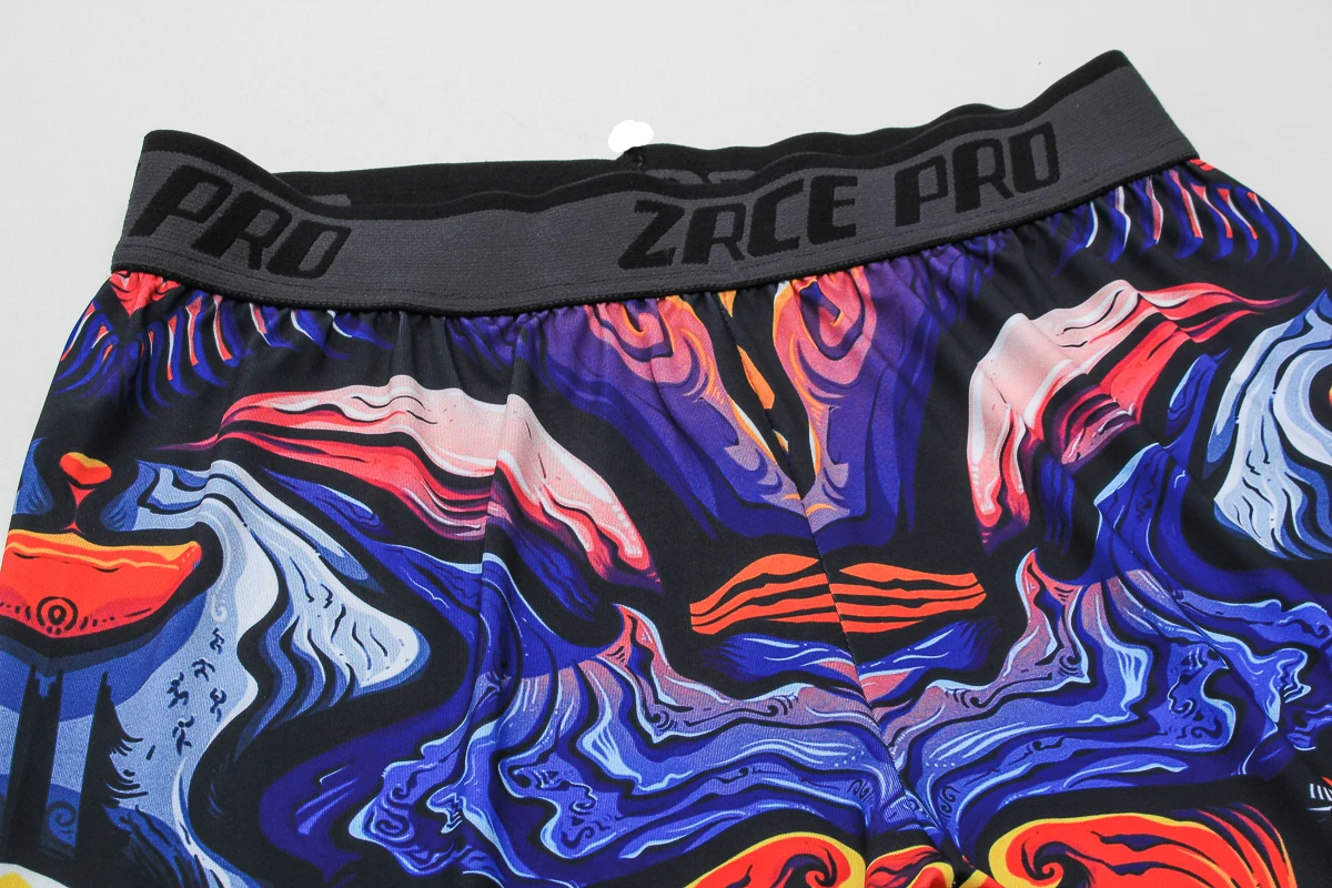 Men's Chinoiserie Trousers Compression Pants Leggings are Suitable for Gym Fitness Jogging Exercises