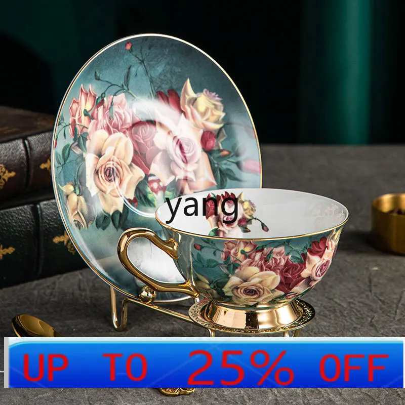 LTT European bone china coffee cup set exquisite afternoon tea set gift box