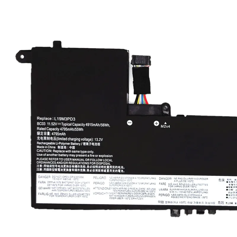 L19M3PD3 Laptop Battery For Lenovo Ideapad S540-13API S540-13ARE 13IML 13ITL L19D3PD3 L19L3PD3 5B10W67393 5B10V27761 5B10V27760