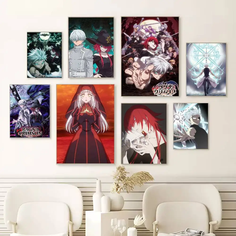 

ANIME R-Ragna Crimson Poster HD Self Adhesive Waterproof Wall Art Ideal for Home Office Dorm Gift