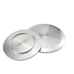 KF10 KF16 KF25 KF40 KF50 KF63 304 Stainless Steel Pipe Fitting KF Vacuum End Cap Plug Fit Tri Clamp