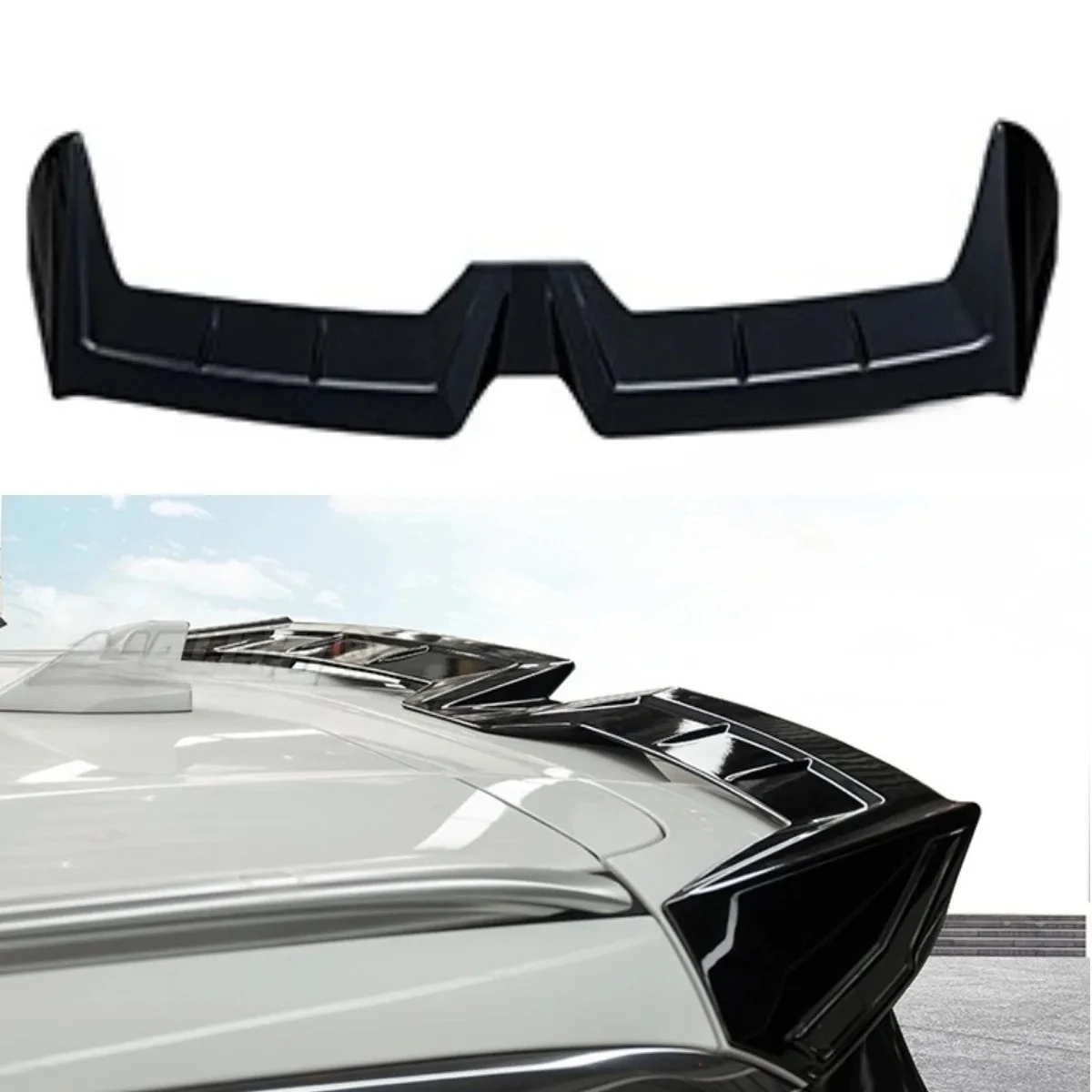 

Car Rear Spoiler Wing Trunk Spoiler Trunk Wing Roof Spoiler Roof Wing Body Kit For Chery Tiggo 8Pro 8Plus Max Car Accessories