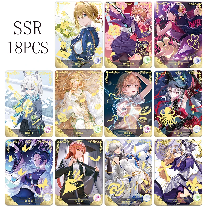 Goddess Story 1M12 SER SCR SSR Hoshino Ai Asuka Langley Soryu Anime Rare Collectible Card Cartoon Board Game Toys Birthday Gift