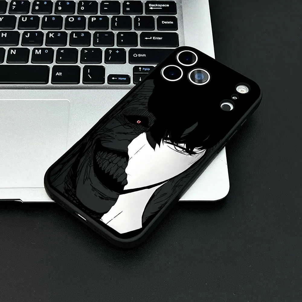 Brave SoloLeveling Phone Case For Samsung Galaxy S26 S25 S24 S23 S22 S21 S20 S10 Note 20 10 Edge Lite Ultra Plus FE 4G 5G Cover