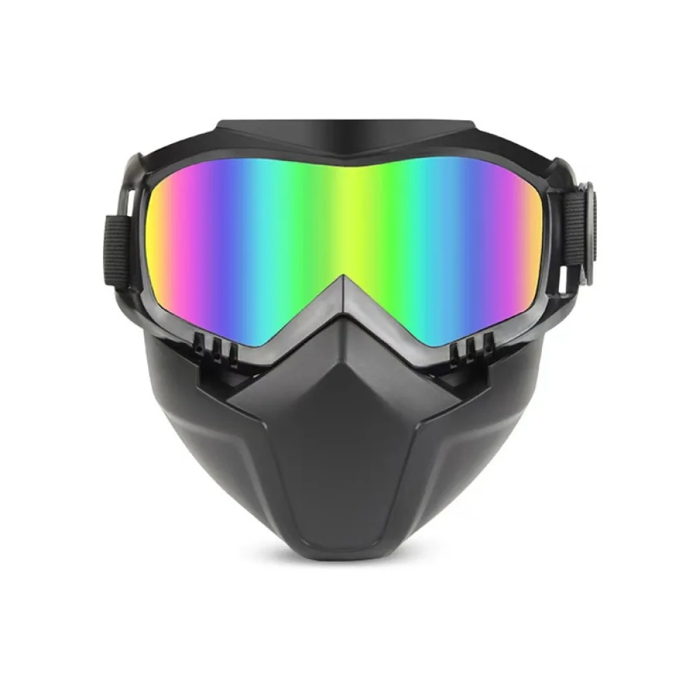 Portable Welding Helmet Modular Protective Face Shield Anti Glare Windproof Mask For Outdoor Cycling And Maintenance